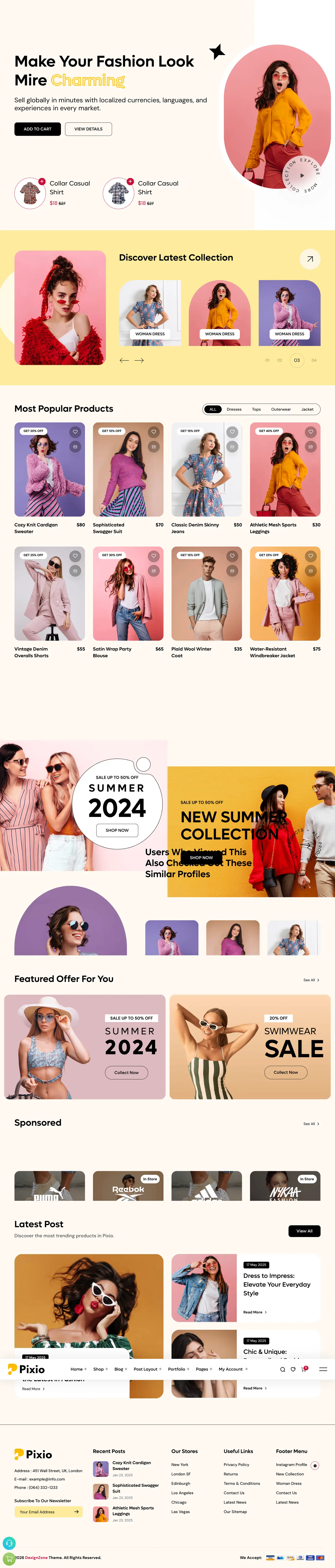 Women's clothing store